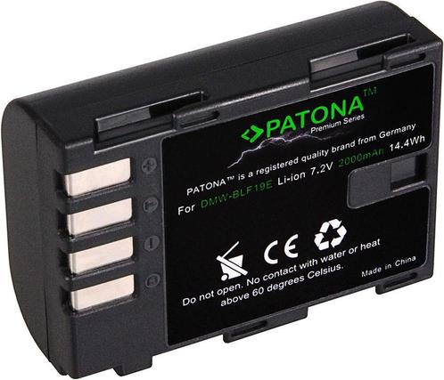 Panasonic DMW-BLF19 / DMW-BLF19E accu (Patona Premium), Audio, Tv en Foto, Accu's en Batterijen, Nieuw, Verzenden