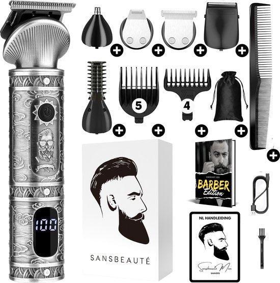 2dekans | 6-in-1 Baardtrimmer Mannen - Trimmer voor Baard en, Sieraden, Tassen en Uiterlijk, Uiterlijk | Haarverzorging, Zo goed als nieuw