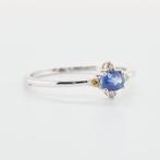 Zonder Minimumprijs - Ring 14 kt. - 0.48ct. tw. Saffier, Sieraden, Tassen en Uiterlijk, Ringen, Nieuw