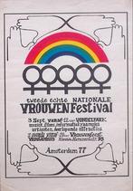 tweede echte nationale vrouwenfestival - versie 2 (Posters), Verzamelen, Posters, Verzenden, Nieuw, Overige onderwerpen, Met lijst