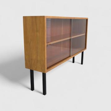 Vintage vitrinekast, dressoir, drankkastje - jaren 60 beschikbaar voor biedingen