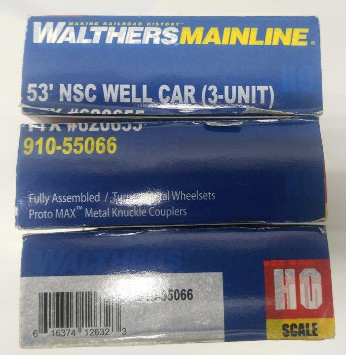Walthers Mainline H0 - 910-55066 - Treinstel (3) - Set van 3, Hobby en Vrije tijd, Modeltreinen | H0