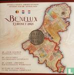 België, Nederland en Luxemburg - Benelux jaarset 2021 20.., Postzegels en Munten, Munten | Europa | Euromunten, Verzenden, Setje