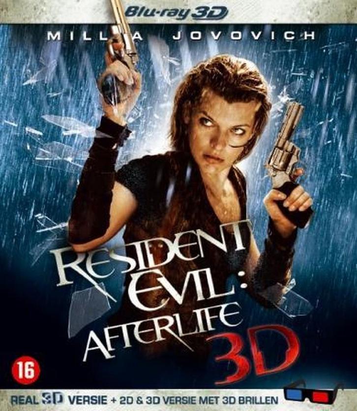dvd film - Resident Evil 4: Afterlife (3D+2D Blu-ray) - R..., Cd's en Dvd's, Dvd's | Overige Dvd's, Zo goed als nieuw, Verzenden