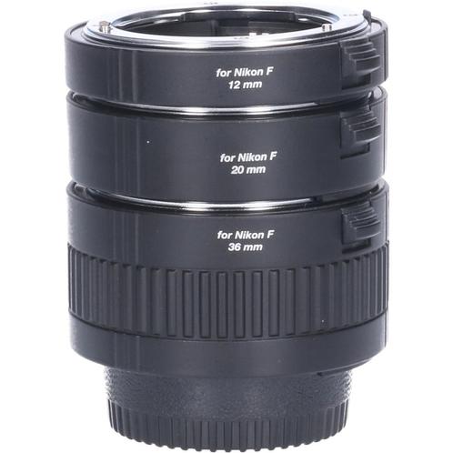 Tweedehands Caruba Tussenringenset voor Nikon CM3205, Audio, Tv en Foto, Fotografie | Lenzen en Objectieven, Overige typen, Gebruikt