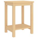 vidaXL Nachtkastje 35x30x47 cm massief grenenhout naturel, Minder dan 45 cm, Verzenden, Nieuw, Minder dan 55 cm
