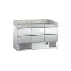 GGM Gastro | Pizza koelwerkbank ECO - 1400x700mm - 6 laden |, Verzenden, Nieuw in verpakking