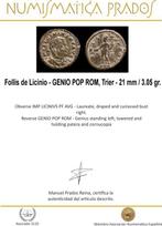 Romeinse Rijk. Licinius I (308-324 n.Chr.). Follis IOVI