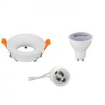 LED Spot - GU10 - Dimbaar - Inbouw - 6W - Helder/Koud Wit, Huis en Inrichting, Lampen | Spots, Metaal of Aluminium, Nieuw, Ophalen of Verzenden