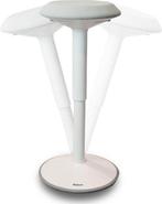 2dekans | Bckz Wiebelkruk Wit | Hoogte 40-60cm | Balanskruk, Huis en Inrichting, Stoelen, Ophalen of Verzenden, Zo goed als nieuw