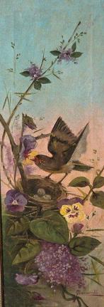 Hector Giacomelli (1822-1904) - Cuidando del nido