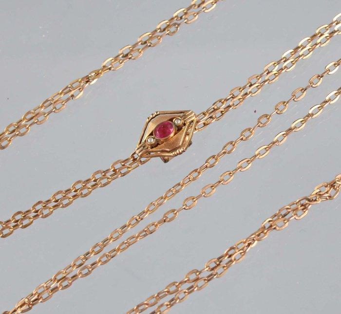 Zonder Minimumprijs - Halsketting Schaumgold/Golddoubé -, Sieraden, Tassen en Uiterlijk, Kettingen