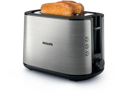 Philips Volledig metalen broodrooster, Witgoed en Apparatuur, Broodroosters, Zo goed als nieuw, Verzenden