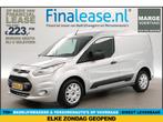 Ford Transit Connect 1.5 TDCI MARGE 3 Persoons Airco, Nieuw, Ford, Zilver of Grijs, Lease