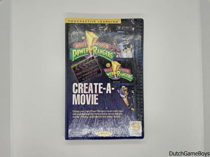 PC - Mighty Morphin Power Rangers - Create-A-Movie - New & S, Spelcomputers en Games, Games | Pc, Gebruikt, Verzenden