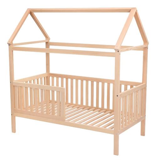 Kukka 80 x 160 cm Montessori Houten Activiteiten Huisbed, Kinderen en Baby's, Kinderkamer | Complete kinderkamers, Nieuw, Verzenden