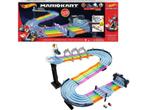 Hot Wheels Mario Kart Regenboog Raceset Speelset, Verzenden, Zo goed als nieuw
