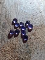 lot of 10 pieces natural amethyst, tcw 9.40 ct, round cabuch, Nieuw