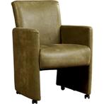 Leren eetkamerstoel Elegant, Ophalen of Verzenden, Nieuw, Leer, Eigentijds, Modern