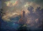 Wilhelm von Bemmel (1630-1708) - Paesaggio costiero con, Antiek en Kunst