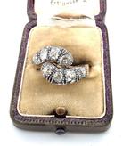 Ring - 12 kt. Geel goud, Zilver - 3.00ct. tw. Diamant, Sieraden, Tassen en Uiterlijk, Ringen, Nieuw