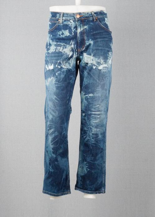 Vintage Straight Wrangler Blue size 35 / 30, Kleding | Heren, Spijkerbroeken en Jeans, Ophalen of Verzenden