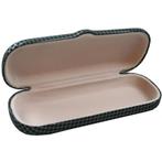 Benson Stijlvolle brillenkoker - blauw/zilver print - mag..., Ophalen of Verzenden, Nieuw