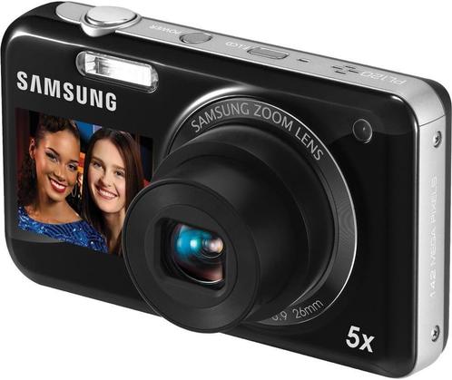 Samsung PL120 Digitale Compact Camera - Zwart, Audio, Tv en Foto, Fotocamera's Digitaal, Zo goed als nieuw, Verzenden