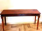 Wandtafel - Kastanje - Antieke Piemontese console