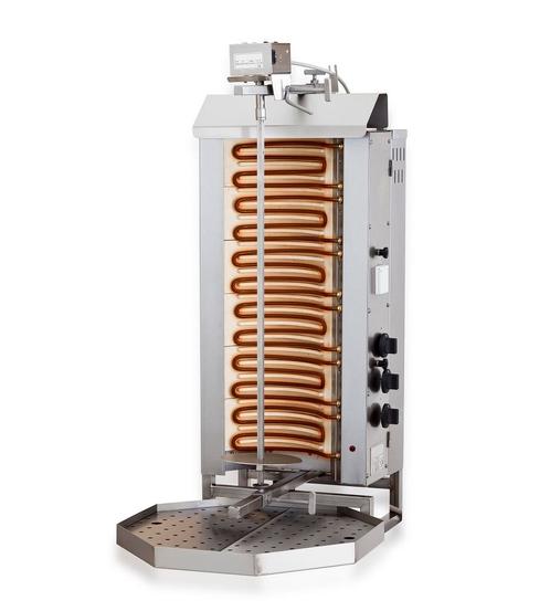 Gyros Grill Elektrisch Motor Boven 6 Hittezones, Zakelijke goederen, Horeca | Keukenapparatuur, Nieuw in verpakking, Ophalen of Verzenden