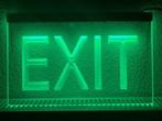 Exit uitgang neon bord lamp LED verlichting reclame lichtbak, Nieuw, Verzenden