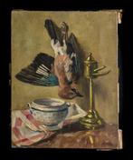 Simon HERVÉ (1888- 1960) - Le geai, Antiek en Kunst, Kunst | Schilderijen | Klassiek