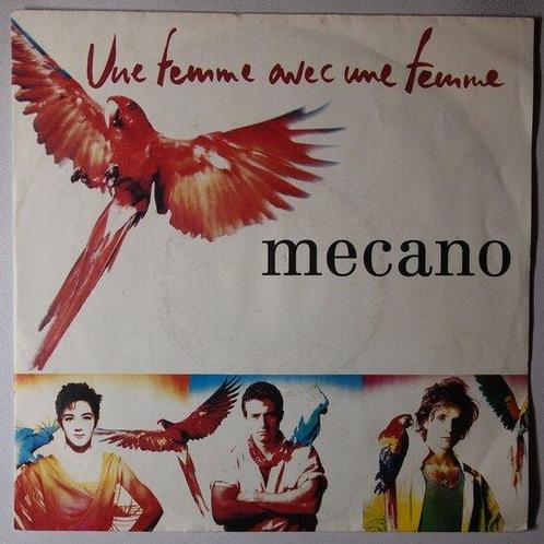Mecano - Une femme avec une femme / Mujer contra mujer -..., Cd's en Dvd's, Vinyl Singles, Single, Gebruikt, 7 inch, Pop