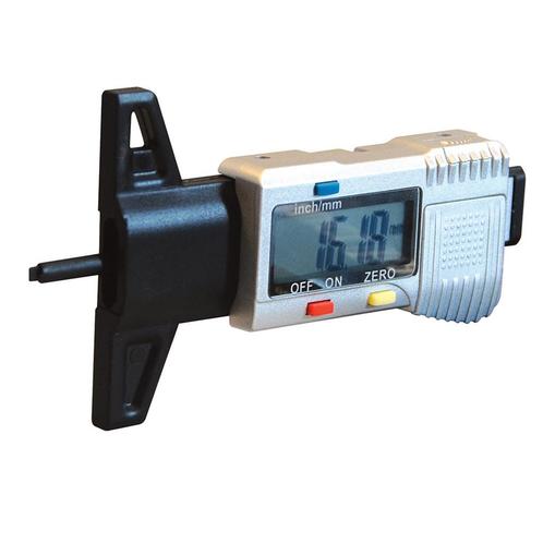 Silverline Digitale bandenprofielmeter - 0,01 mm resoluti..., Auto diversen, Autogereedschap, Nieuw, Ophalen of Verzenden