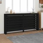 vidaXL Radiatorombouw 169x19x84 cm massief grenenhout zwart, Doe-het-zelf en Verbouw, Verwarming en Radiatoren, Verzenden, Nieuw