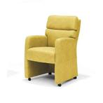 Eetkamerstoel Comfy - eetkamerstoelen - Geel, Huis en Inrichting, Stoelen, Nieuw, Stof