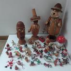 Kerstballen (40) - Verzameling oude kerstversiering, houten, Diversen, Kerst, Nieuw