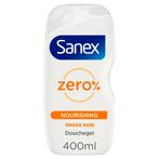 3x Sanex Douchegel Zero% Dry Skin 400 ml, Nieuw, Verzenden