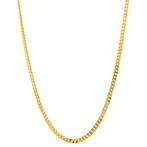 Gouden collier gourmet 44.5 cm 14 krt, Sieraden, Tassen en Uiterlijk, Kettingen, Ophalen of Verzenden, Nieuw