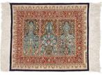 Genuine Silk Hereke Signed Carpet with Mehrab Design - Pure, Nieuw