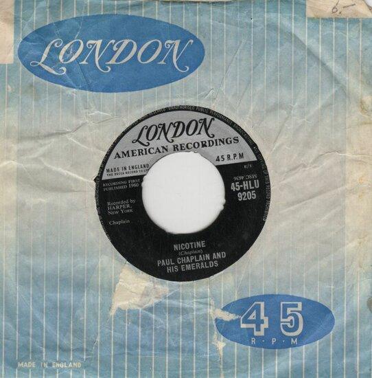 Paul Chaplain - Nicotine + Shortnin bread (Vinylsingle), Cd's en Dvd's, Vinyl Singles, Verzenden
