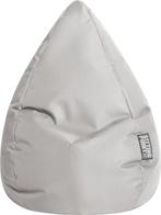 BeanBag BRAVA XL - Lichtgrijs, Huis en Inrichting, Zitzakken, Verzenden, Nieuw