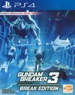 Gundam Breaker 3 Break Edition (Nieuw) (PS4 Games), Spelcomputers en Games, Ophalen of Verzenden, Nieuw