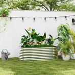 Plantenbak, Metalen Bloembak Met Veiligheidsrand En Handscho, Verzenden, Nieuw