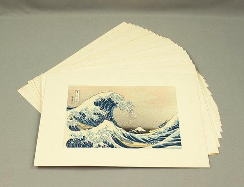 Kanagawa Oki Nami Ura   etc. Woodcuts 24pcs, Antiek en Kunst, Antiek | Overige Antiek