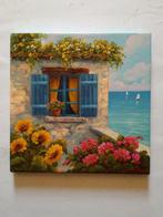 Gabriele Fabris (1958) - Finestra sul mare (Paesaggio, Antiek en Kunst, Kunst | Schilderijen | Klassiek