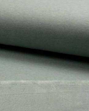 Happy Fleece Uni Dusty Mint, Hobby en Vrije tijd, Stoffen en Lappen, Groen, Nieuw