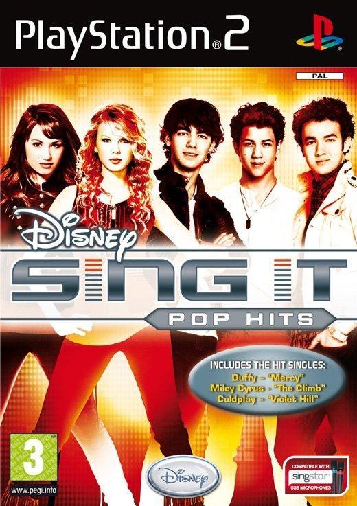 Playstation 2 Disney Sing It: Pop Hits, Spelcomputers en Games, Games | Sony PlayStation 2, Zo goed als nieuw, Verzenden