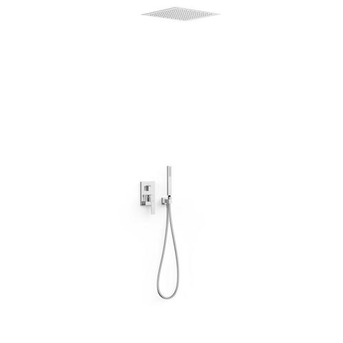 Regendoucheset Inbouw Tres Slim Exclusive Met Plafonddouche, Doe-het-zelf en Verbouw, Sanitair, Kraan, Nieuw, Chroom, Ophalen of Verzenden
