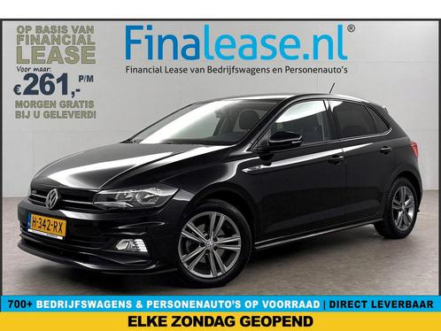Volkswagen Polo 1.0 TSI R-line AUT ACC LED Carplay €261pm, Auto's, Volkswagen, Lease, Automaat, Overige carrosserieën, Benzine